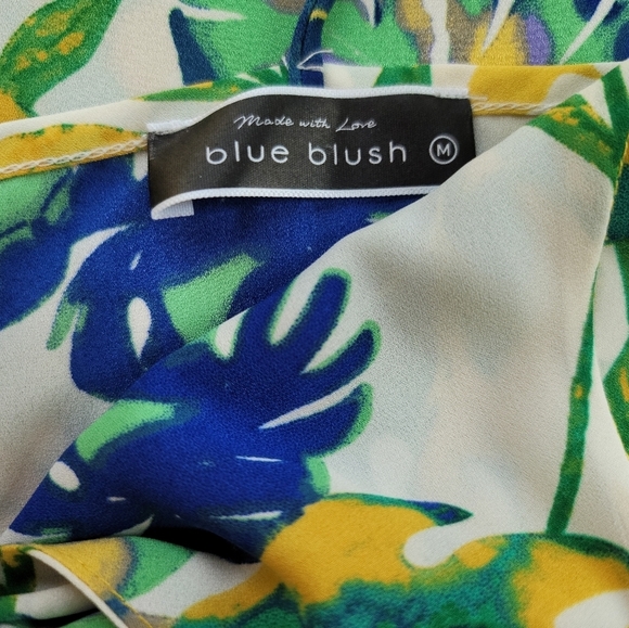 Blue Blush‎ halter romper Y2K FESTIVE - Picture 3 of 9